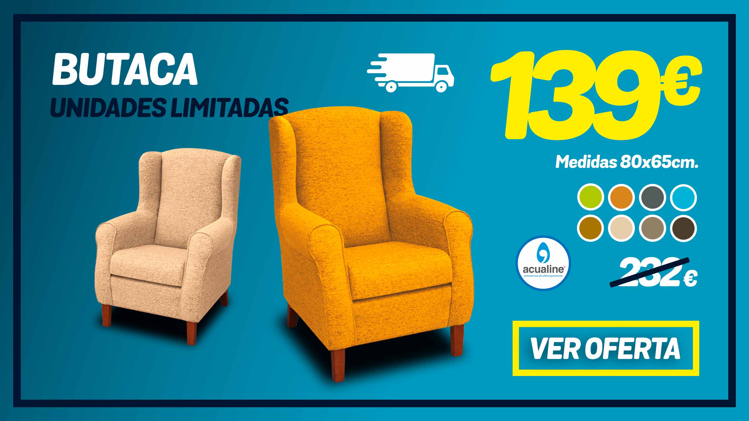 butaca barata online